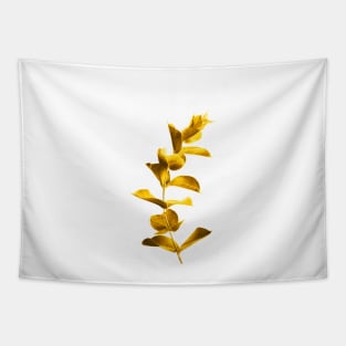 Beautiful Golden Leaf Tapestry