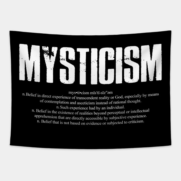 Mysticism Dictionary Word Definition Tapestry by AltrusianGrace