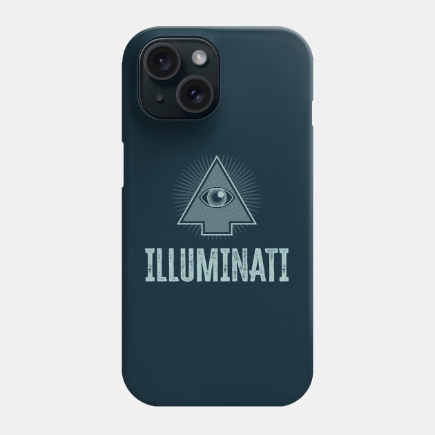 Illuminati Dark Phone Case by WickedAngel