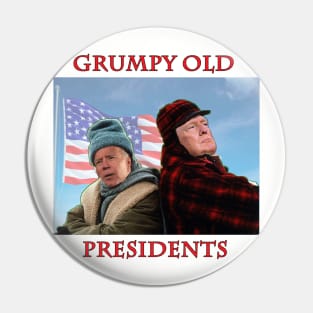 Grumpy Old Presidents Pin