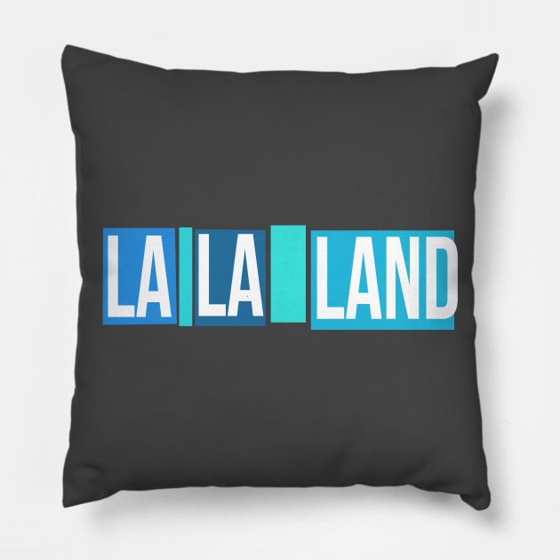 la la land Pillow by claudiolemos