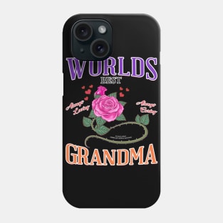 World's Best Grandma Mothers Day Novelty Gift Phone Case