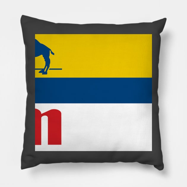 F1 '93 Williams Renault FW15 -Prost Pillow by motivo design works