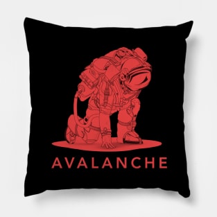 Avalanche  Crypto Cryptocurrency AVAX  coin token Pillow