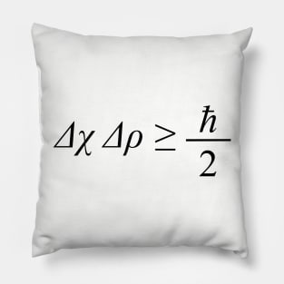 Heisenberg Uncertainty Principle Pillow