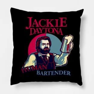 Jackie Daytona Human Bartender Pillow