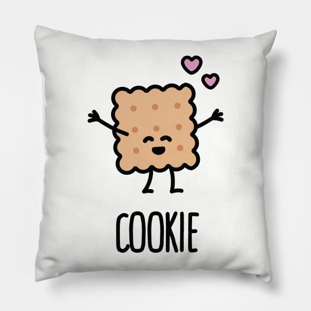 Cookie (milk also available) Pillow by LaundryFactory