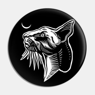 Moon Cat #2 Pin