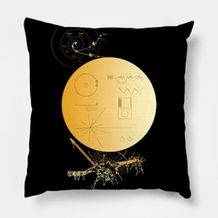 Voyager 1 Golden Record Pillow