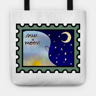 Sun x Moon Postage Stamp Tote