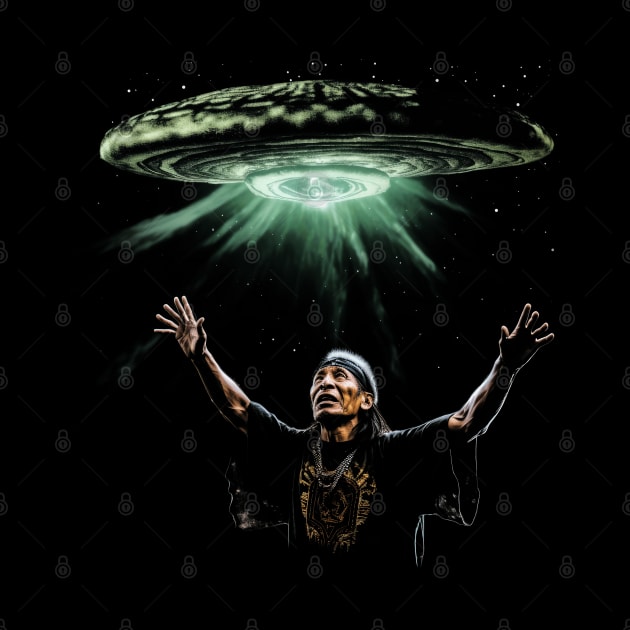 Trippy Native American UFO Alien Mushroom Meditation by We Anomaly