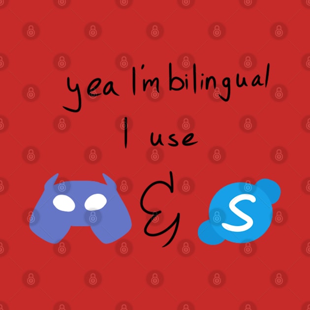 Bilingual Skype and Discord by HellishAesthetic