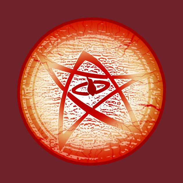 Elder Sign - blood disk by HtCRU