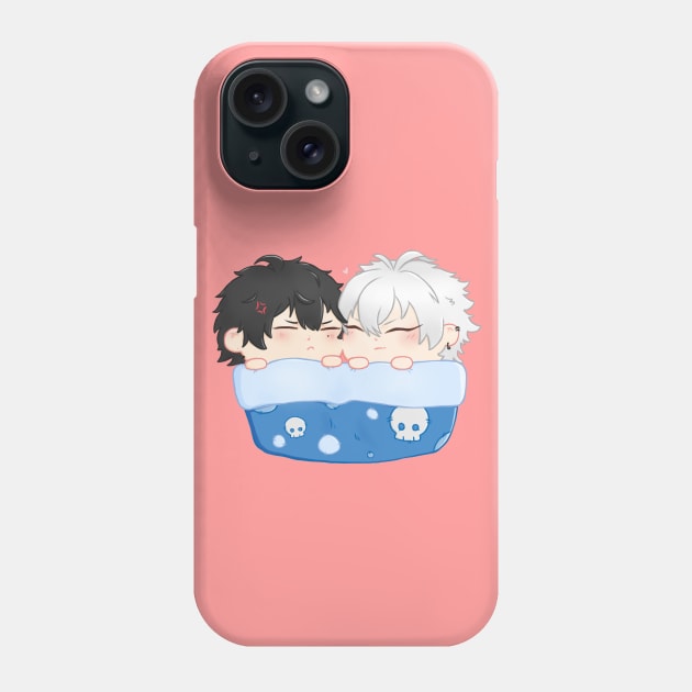 sleepy samatoki and ichiro hypmic Phone Case by annamustdie