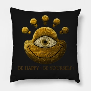 Happy Alien Pillow