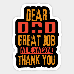 Great Job Stickers for Sale