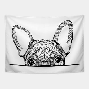 Lovely frenchie art : ) Tapestry