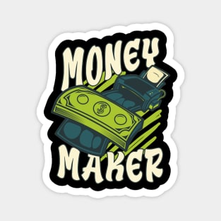Money Maker Dollars Magnet