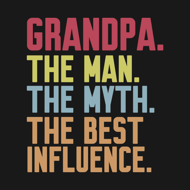grandpa The man The Myth The Best Influence by Work Memes