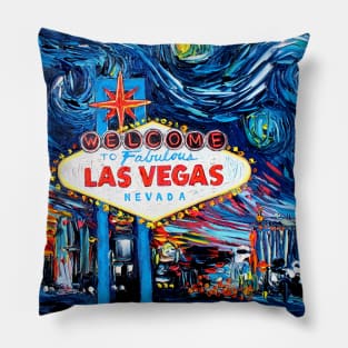 van Gogh Never Saw Vegas Pillow