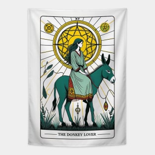 The Donkey Lover Tapestry