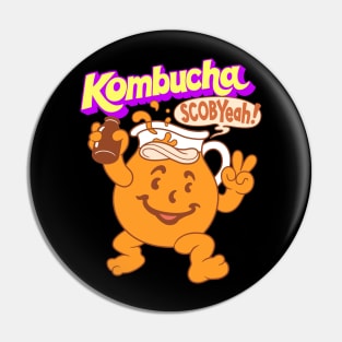 SCOBYeah! Kombucha Pin