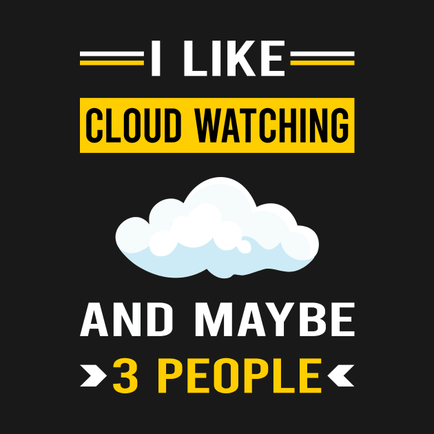 3 People Cloud Watching by Good Day