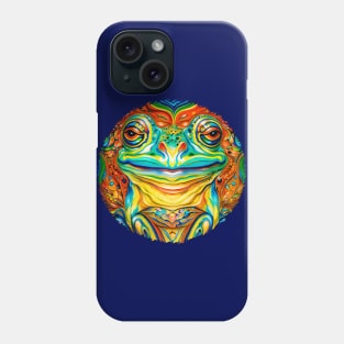 Froggy Animal Spirit (11.3) - Trippy Psychedelic Frog Phone Case