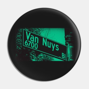 Van Nuys Boulevard, SFV, Los Angeles, CA Issue124 Edition Pin