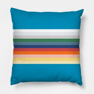 Thirteenth Doctor Sweater Stripes Pillow