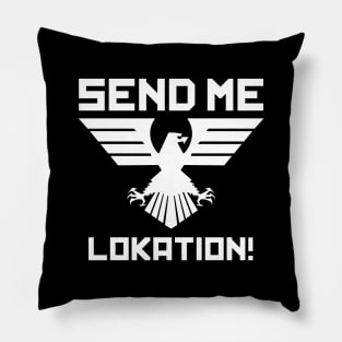 Send me Location - Dagestan MMA Fighter Saying Pillow