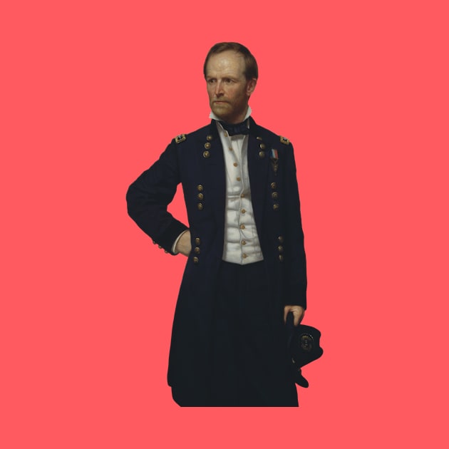 General William Tecumseh Sherman by warishellstore