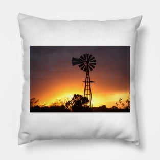 Kansas Stormy Night Pillow