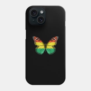 Bolivian Flag  Butterfly - Gift for Bolivian From Bolivia Phone Case