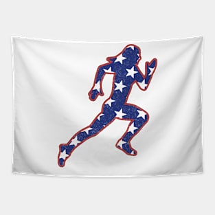 USA Track Tapestry