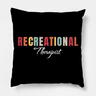 Recreational Therapist Pillow