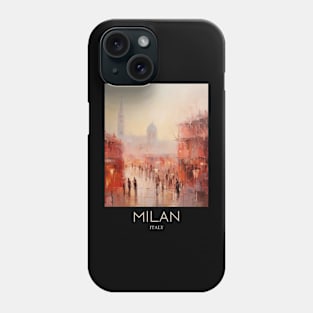 An Impressionist Painting of Milan - Italy Phone Case