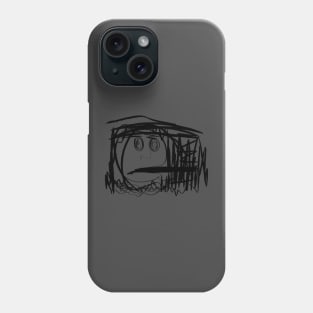 Shabby-looking man Phone Case