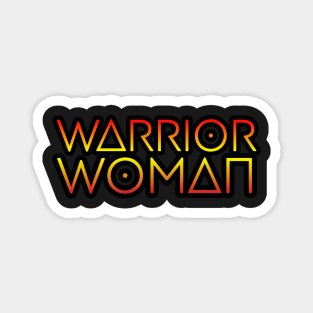 Warrior woman Magnet