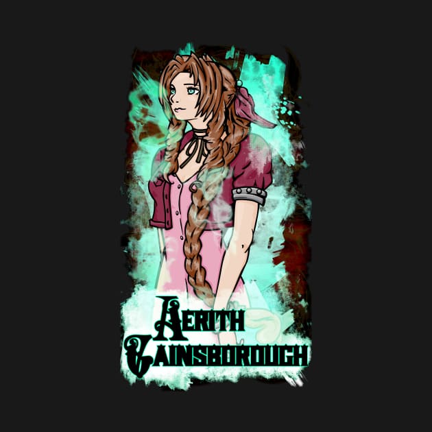 Aerith by Beanzomatic