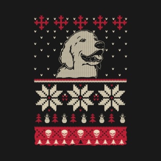 Golden Retriever And Christmas T-Shirt