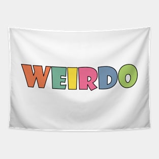 Embrace your weirdness sticker pack Tapestry