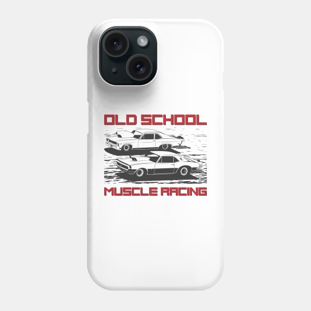 Oldschool racing Phone Case by Markaryan