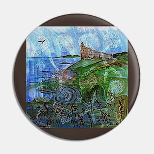 Dunure Castle & Labyrinth Pin