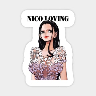 Nico Robin One Piece Fashion Magnet