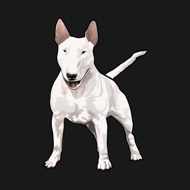 Bull Terrier by SillyShirts