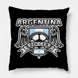 Argentina Soccer Futbol Pillow