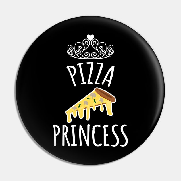 Pizza Princess Pin by LunaMay