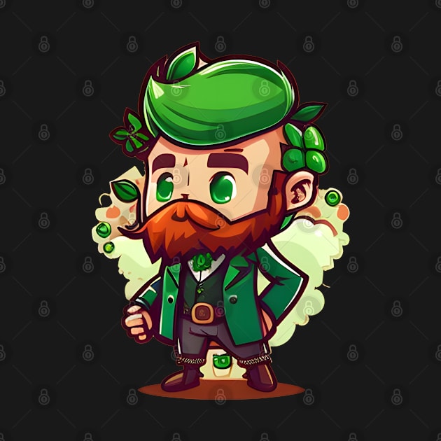 Cute Leprechaun St. Patrick's Day by Felix Rivera