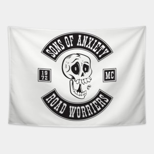 Sons of Anxiety Motorcycle Club Tapestry
